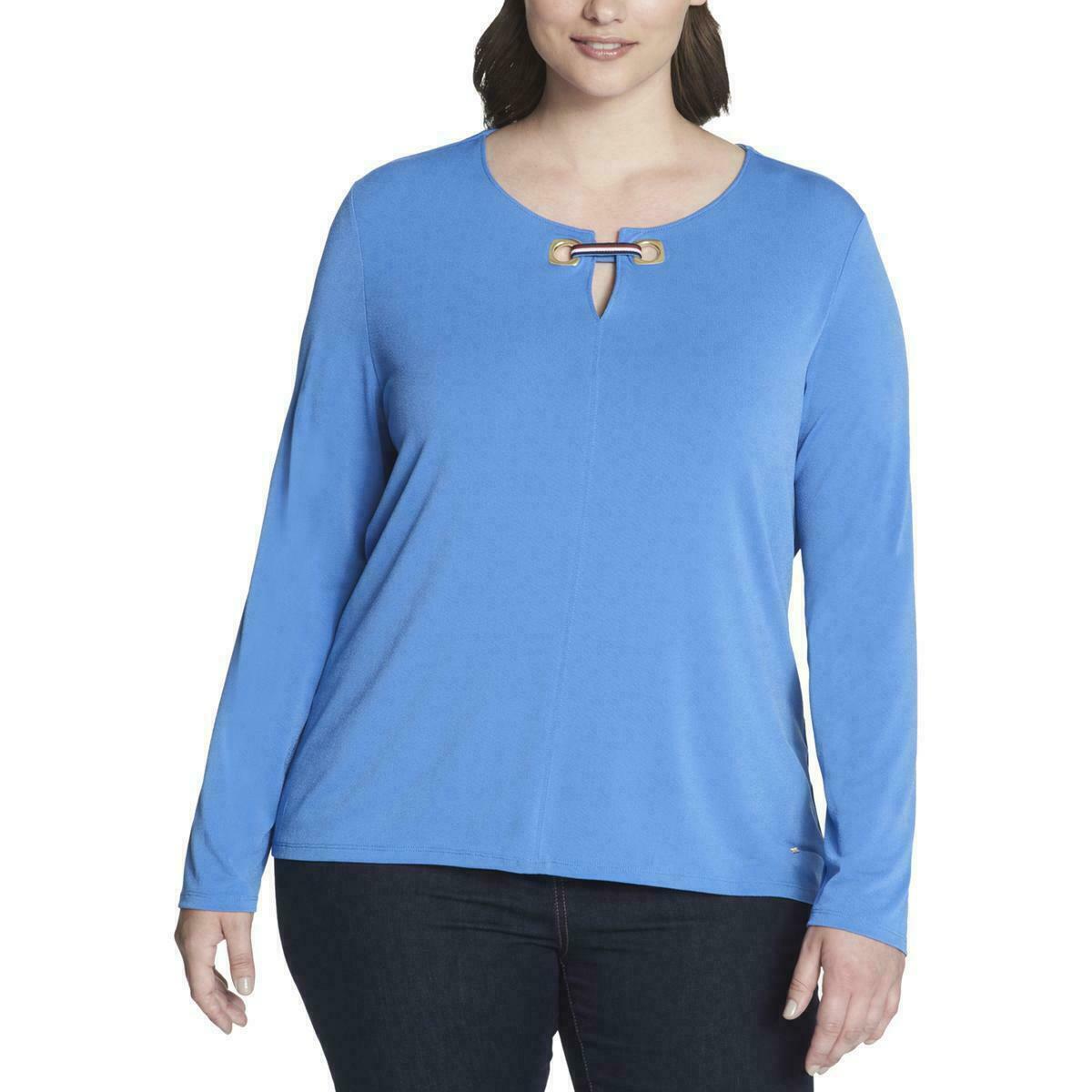 tommy-hilfiger-plus-size-embellished-top-pacific-2x-tops