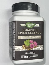 Nature&#39;s Way Complete Liver Cleanse Formula Dietary Supplement - 84 Caps... - $18.99
