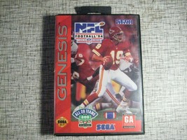 NFL Football &#39;94 Starring Joe Montana Sega Genesis Sports Game Boxed - $14.25