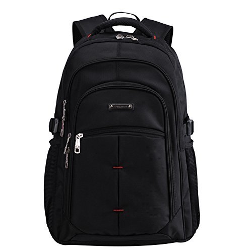 Lightweight High School Backpack-Fit 15.6 inch Laptop,Big size,Black ...