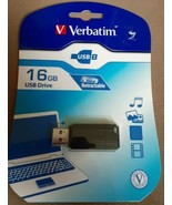 VERBATIM USB 16GB USB DRIVE RETRACTABLE - $6.24