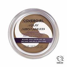 COVERGIRL & OLAY Simply Ageless Instant Wrinkle Defying Foundation Classic Tan,  - $20.74