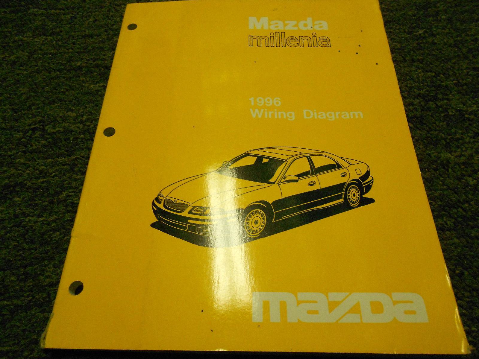 ... 1996 Mazda Millenia Service Shop Repair Workshop Manual Set FACTORY OEM W ETM ...
