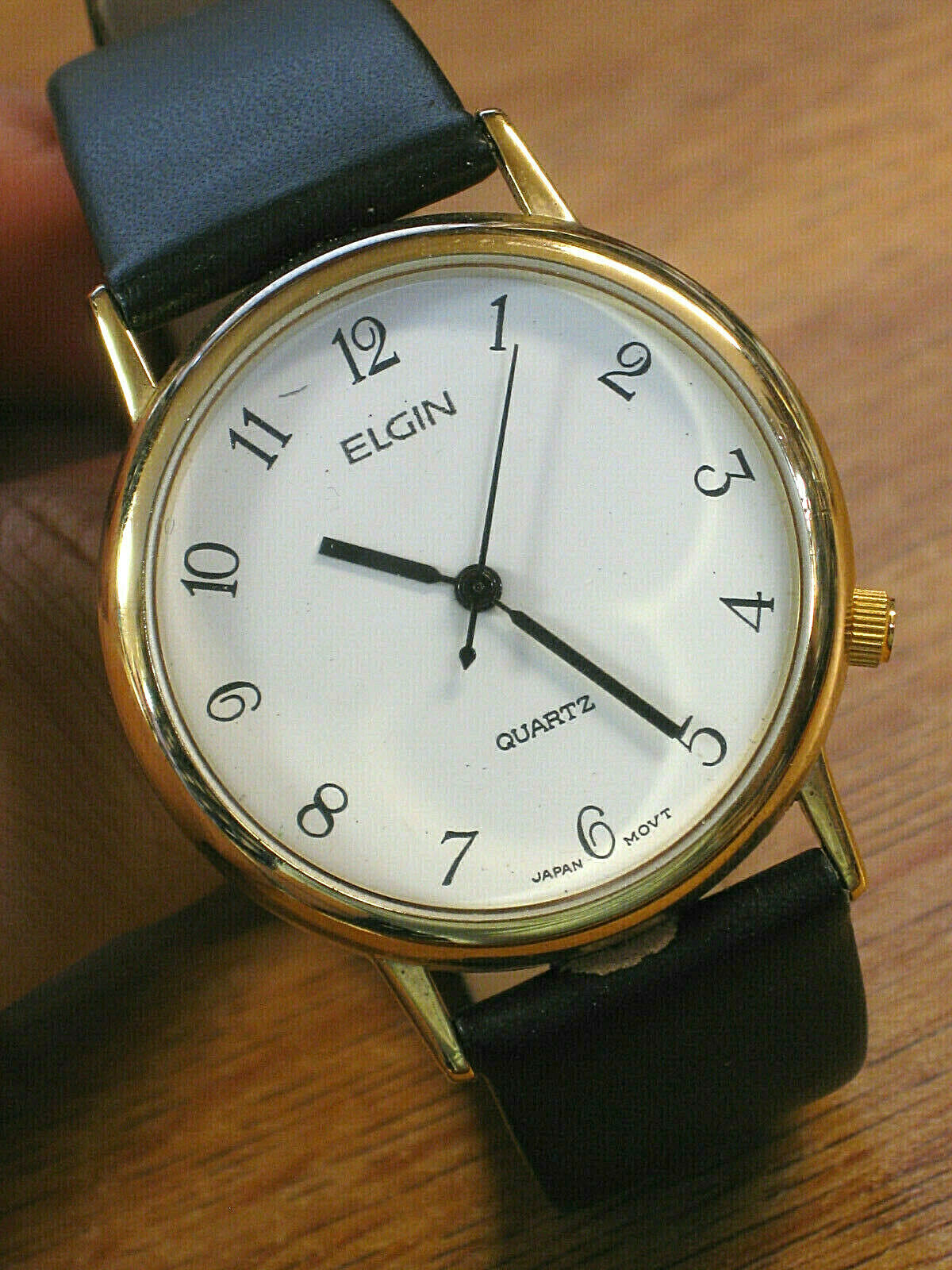 Elgin Vintage Men's Thin Wrist Watch Easy to and 50 similar items