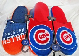 MLB Colorblock Slippers by Forever Collectibles -Select- Team THEN Size ... - $26.95
