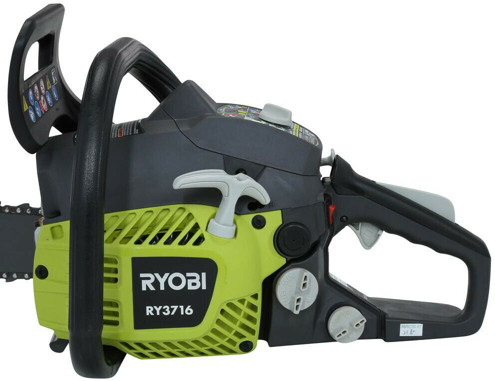 RYOBI Gas Chainsaw 16 in. 37cc 2Cycle Automatic Oiler AntiVibration
