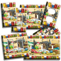 RETRO SEWING MACHINE THREAD SPOOL LIGHT SWITCH PLATE OUTLET TAILOR ROOM ... - $11.99+