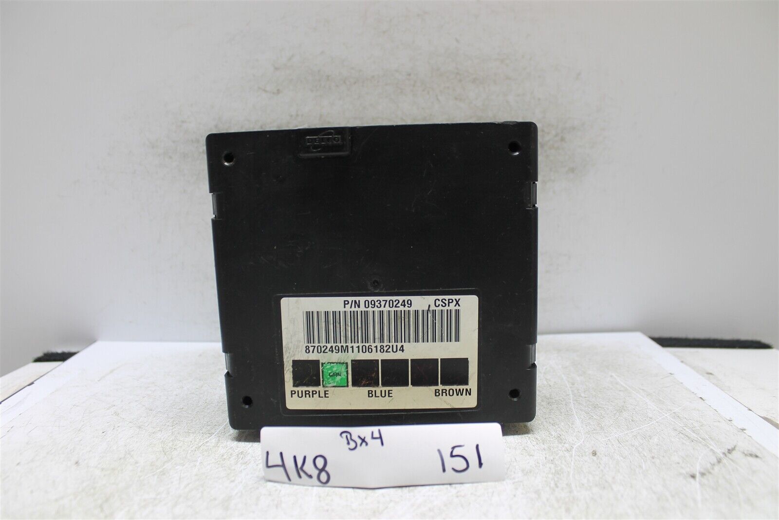 2001-gmc-suburban-body-control-module-bcm-09370249-module-151-4k8-b4