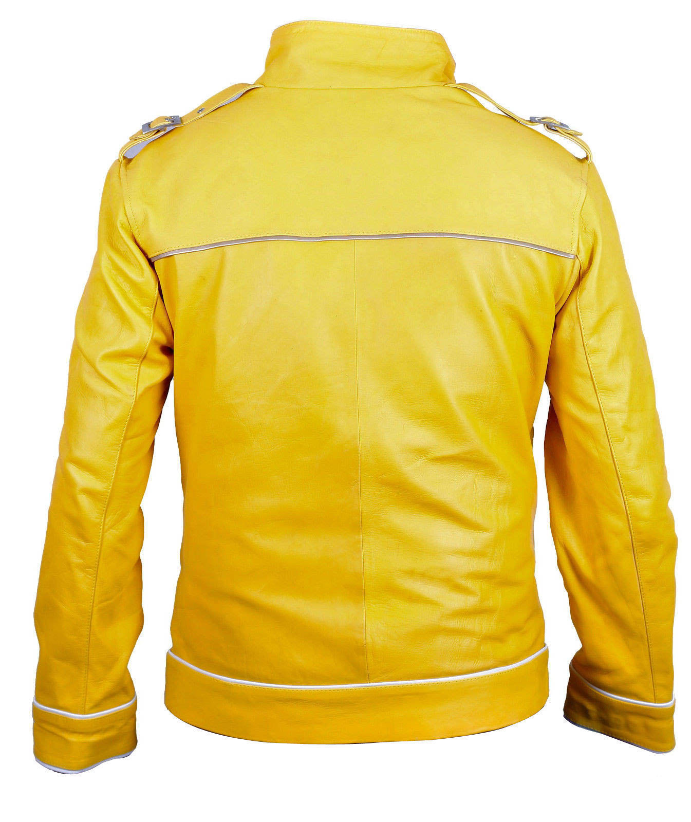 Фредди Меркури в желтой куртке