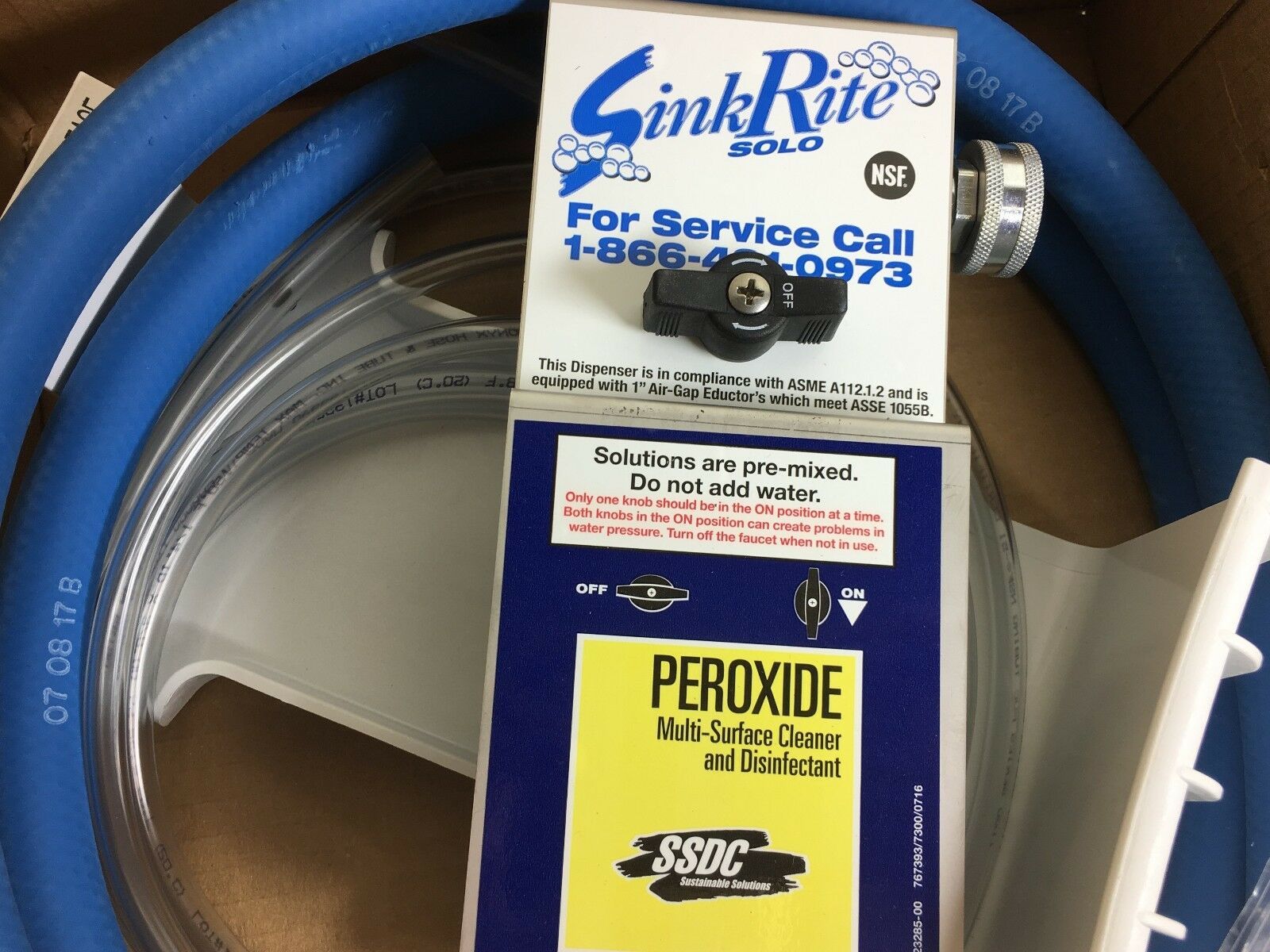 SINK RITE SSDC SINK SINGLE PRODUCT LIQUID DISPENSER, 92223284 Soap