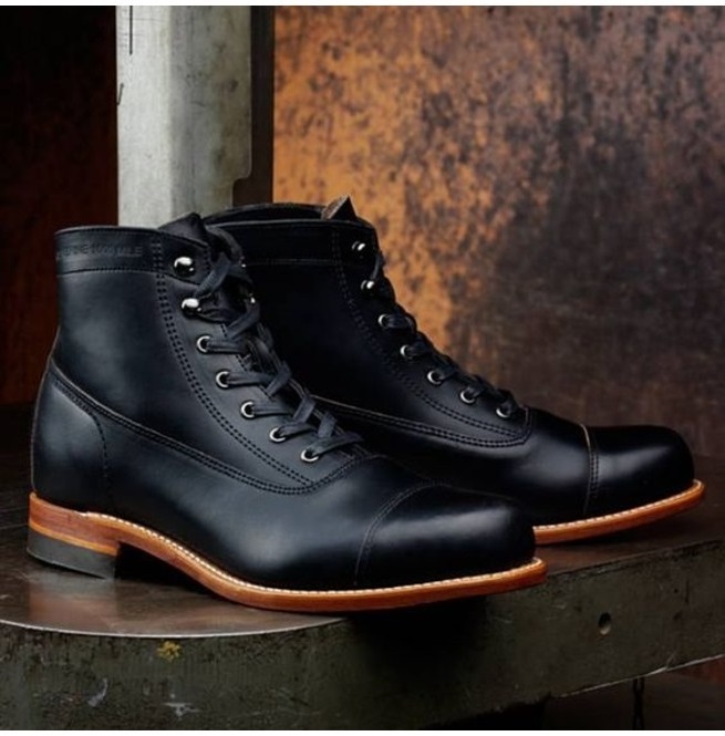 Handmade Men Black Real Leather Ankle Boot, Mens Leather Boot, Men ...