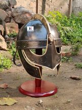 NauticalMart Armor Helmet Viking Wolf Medieval Knight Crusader Armer Helmet  image 1
