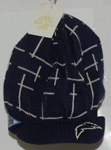 Reebok Retro Sport NFL Licensed Los Angeles Chargers Blue Knit Beanie image 1