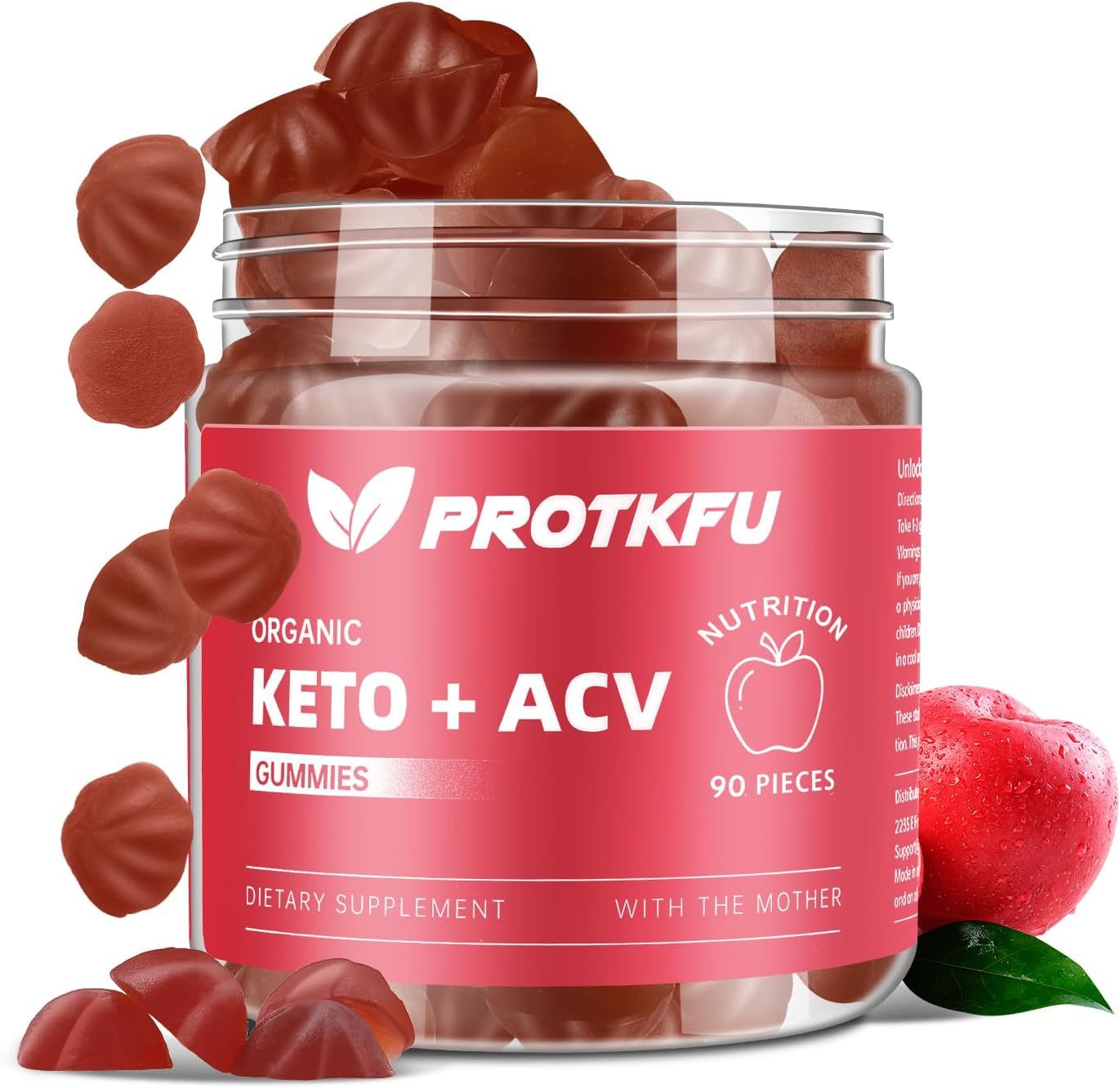 ProTKFU Keto Acv Gummies Advanced Weight Management Loss Gummies | 90 Counts | A - $37.98