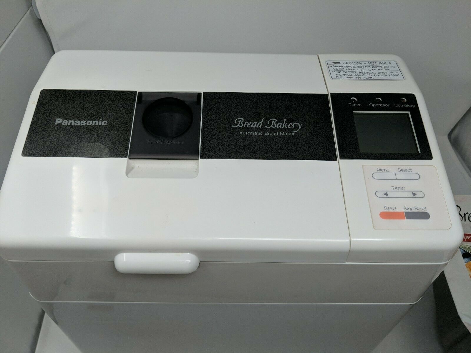 Panasonic Bread Bakery SDBT65P Automatic Bread Maker Machine Tested