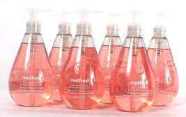 6 Bottles Method 12 Oz Pink Grapefruit Naturally Derived Hand Wash