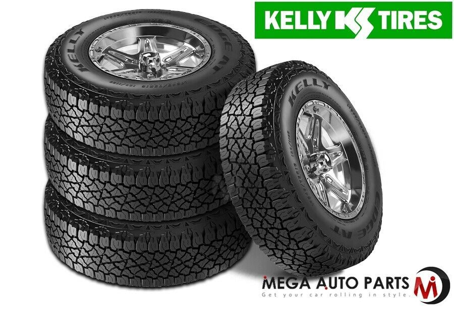 4 New Kelly Edge A/T 275/60R20 115S Quality All Terrain Tires Tires