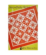 Snowflake Rose Quilt Pattern FTQ753 by Fig Tree and Co - $12.95