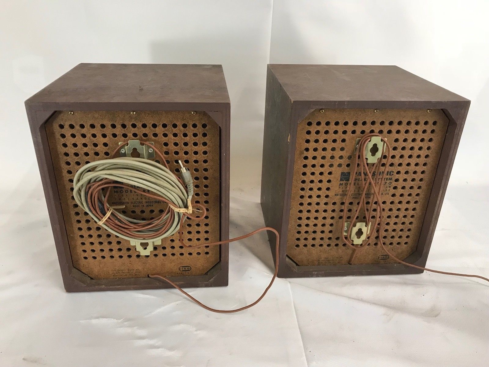 Panasonic Speakers for Model RE 7670 AM/FM receiver - Vintage Speakers