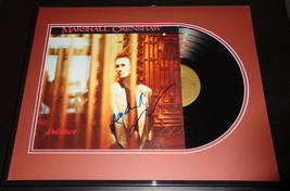 Marshall Crenshaw Signed Framed 1985 Downtown Record Album Display