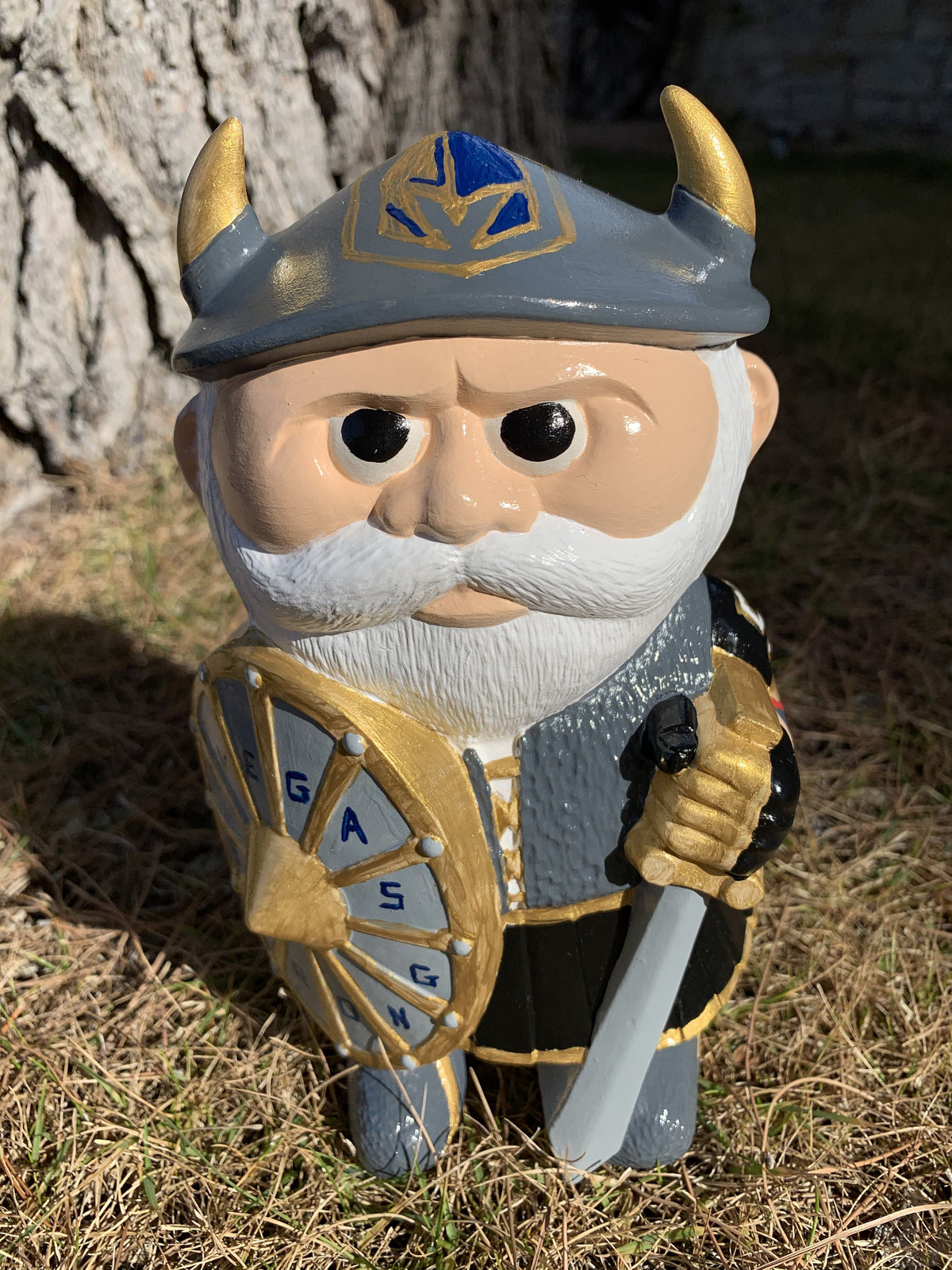 9” Tall Golden Knights Garden Gnome HockeyNHL