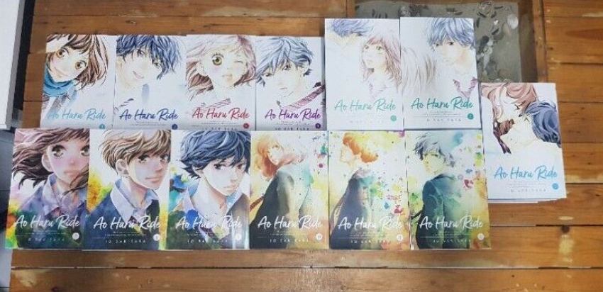 AO HARU RIDE Io Sakisaka Manga Volume 1-13 End English Comic DHL EXPRESS