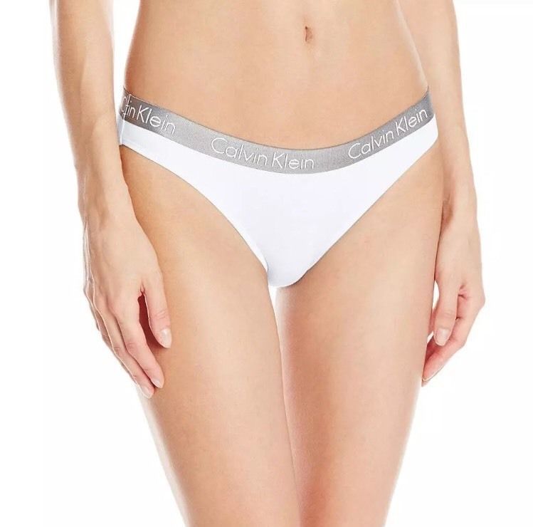 Image of Calvin Klein Women's  Pack Carousel Bikini Panty # LARGE COTTON NEW Underwear L