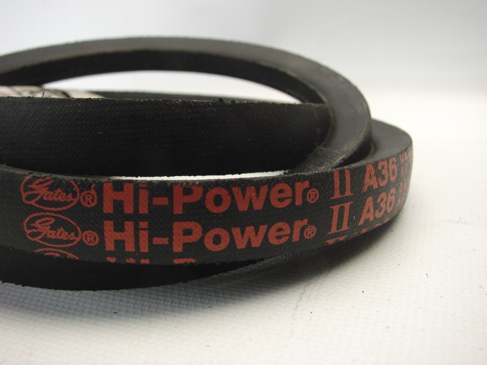 Gates A36 HiPower II Drive VBelt 38" Outside Length 1/2" Width (T77