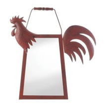 Accent Plus Country Rooster Wall Mirror with Handle - $141.21