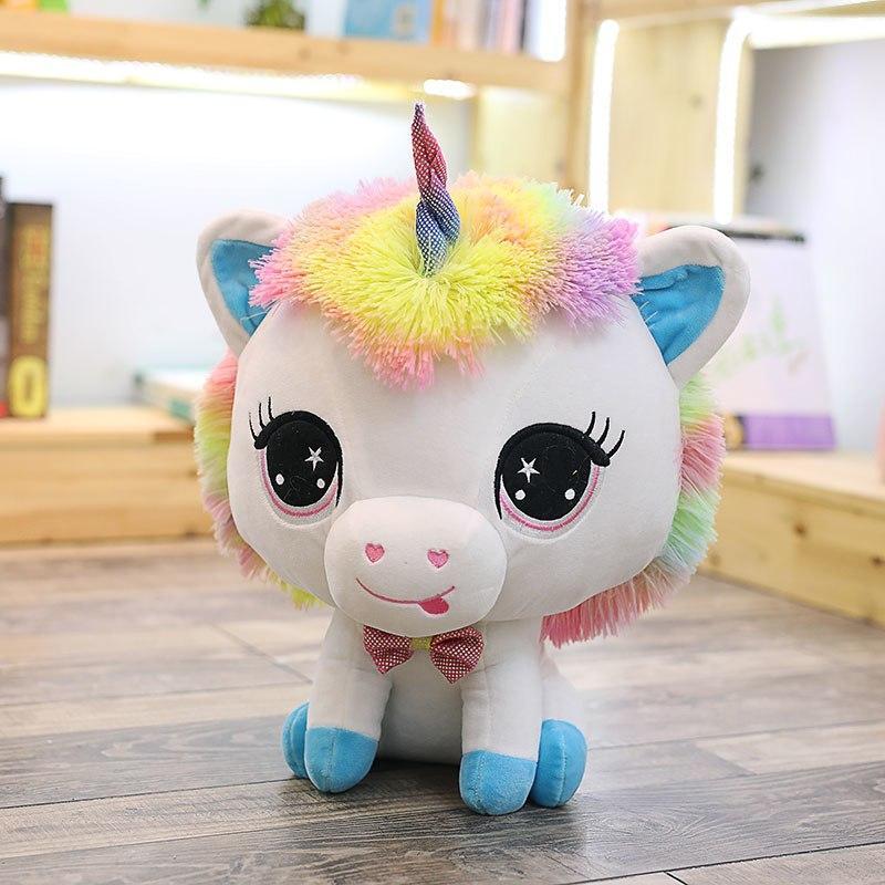 unicorn rainbow plush