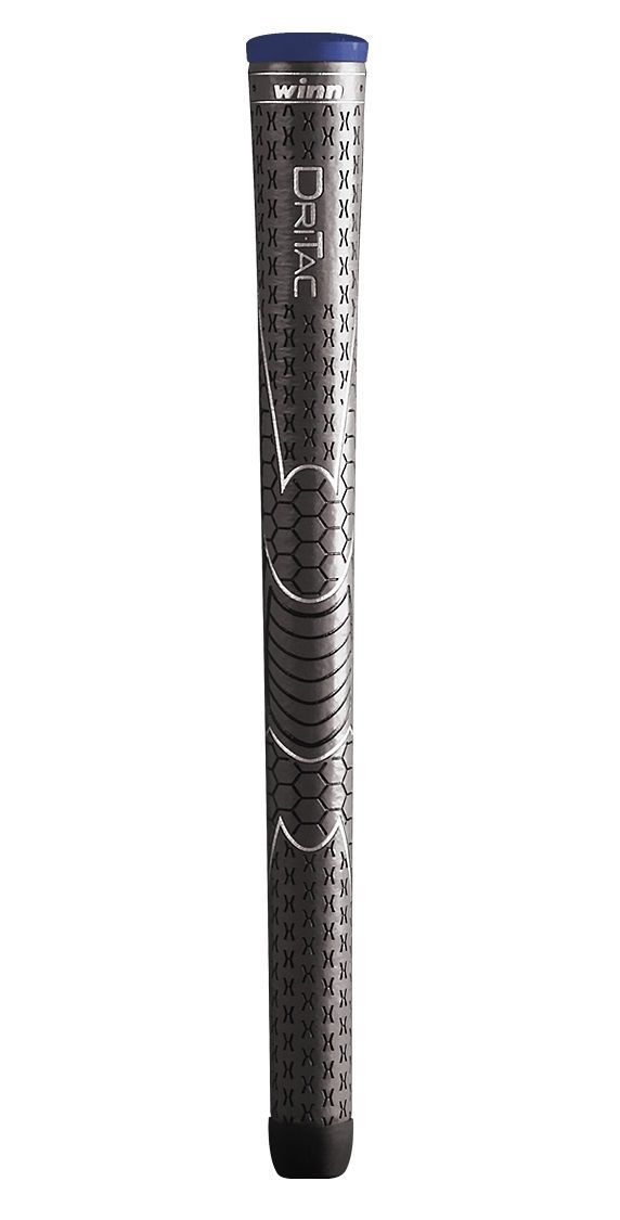 8 Winn Dri Tac Midsize Dark Grey Golf Grips 6DT DG Grips