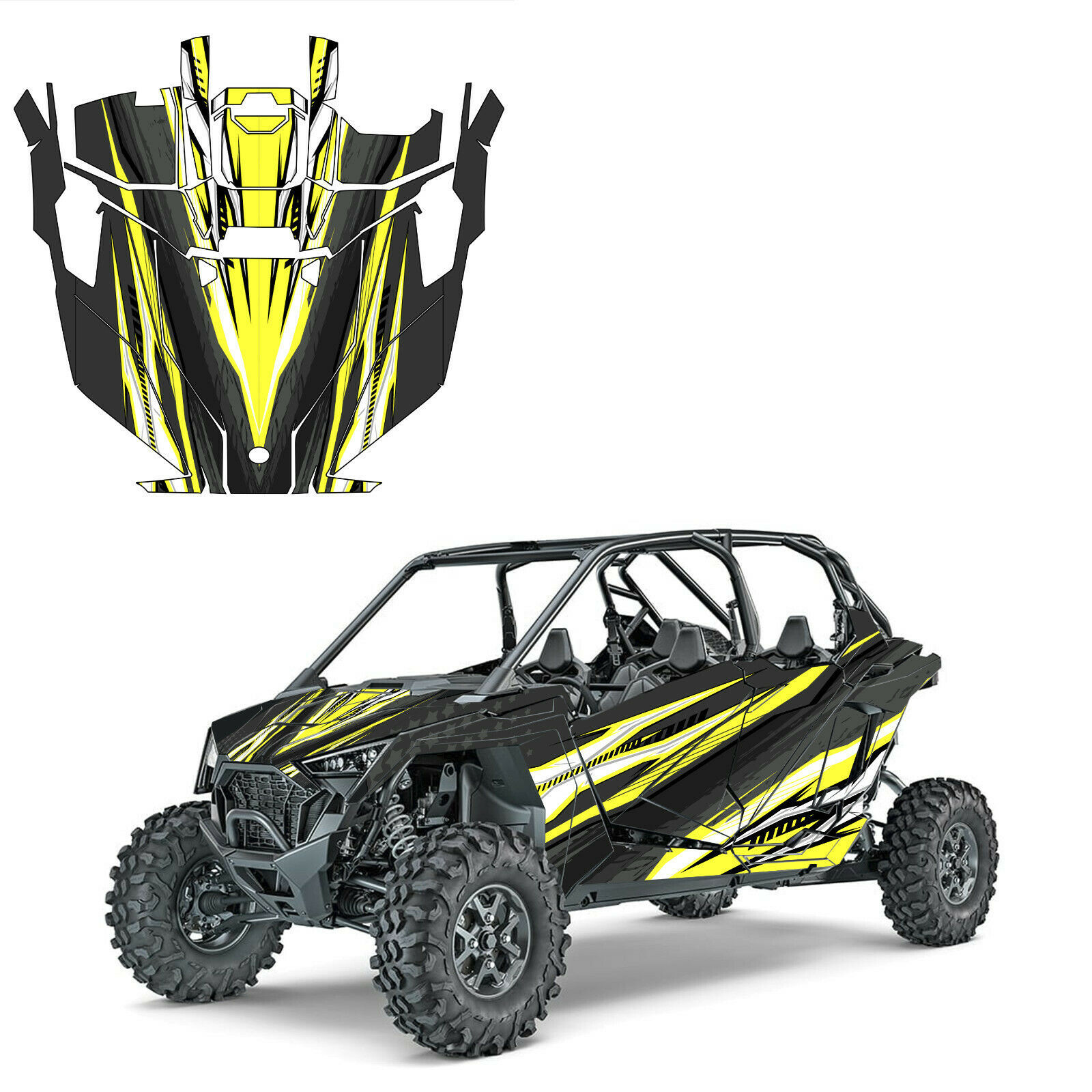 Polaris Rzr Pro Xp Ultimate Design Eps Decal Graphic Kit