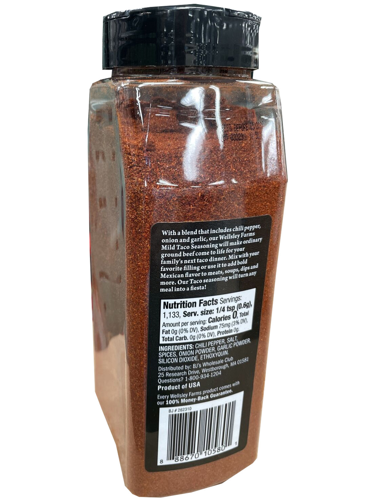 wellsley farms mild taco seasonic finest gourmet Spice USA product 24