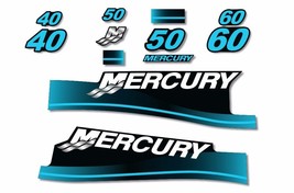 USA MADE Mercury 200 Sticker Decals Outboard Engine Graphic Kit EFI Sticker REAP