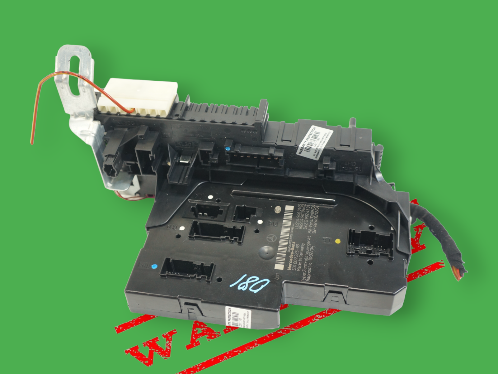 122014 mercedes w204 c300 4matic REAR sam fuse box relay module