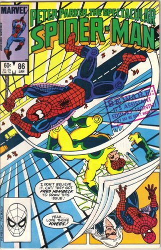UNREAD The Spectacular Spider-Man Comic Book #81 Marvel 1983 VERY FINE