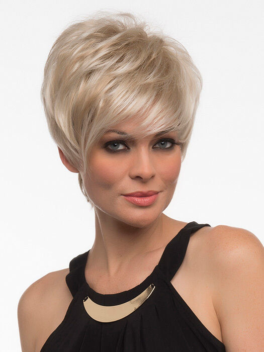SHARI WIG by ENVY, **ALL COLORS!** Average or Large Cap, Short Trendy Pixie, NEW