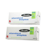 Lot of 2 Swingline Standard Staples 5000 /Box 210/Strip 1/4&quot; Length ACCO - $1.98