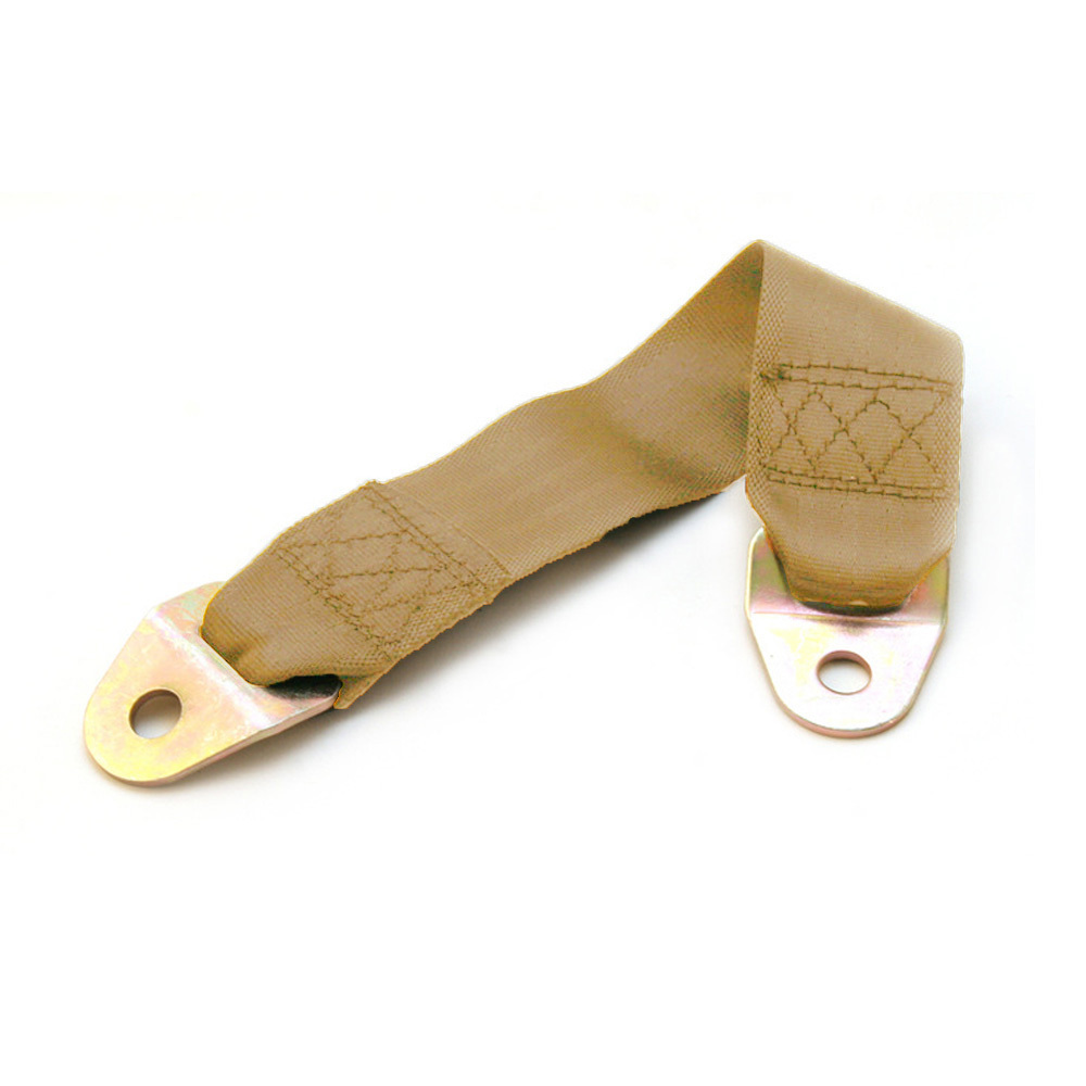 Bolt-In Seat Belt Extender - Adds up to 12 to your Seat Belt, Beige - E4 Safe