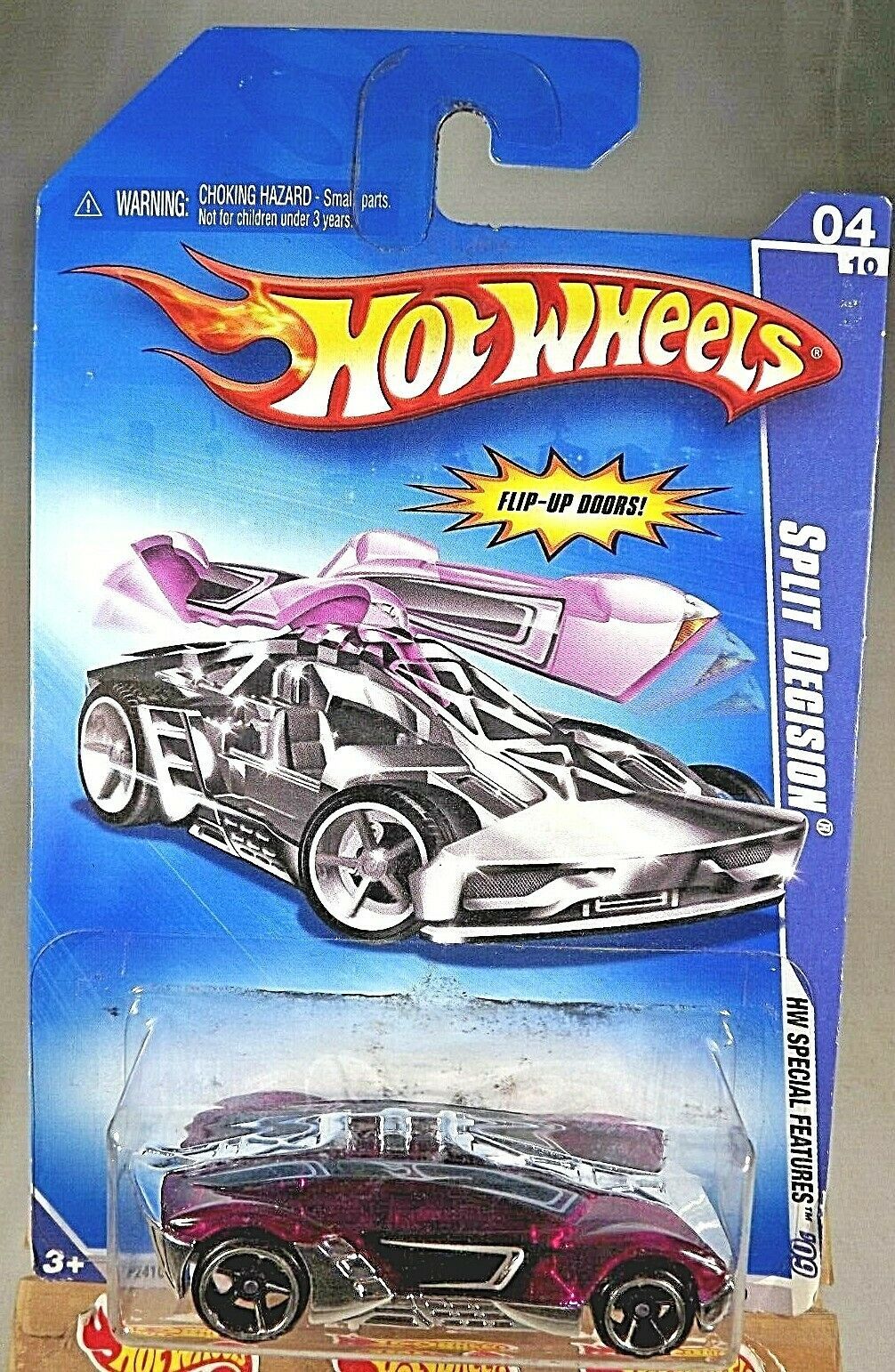 2009 Hot Wheels 90 Hw Special Edition 410 Split Decision Purple Wblack Oh5 Sp Contemporary 