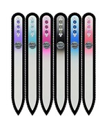 Mont Bleu Gift Set of 6 Glass Nail Files Birthday Gifts for Women Girl W... - £24.71 GBP