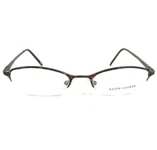 Ralph Lauren RL1442 0RQ9 Eyeglasses Frames Brown Tortoise Oval Cat Eye Half Rim - $62.44