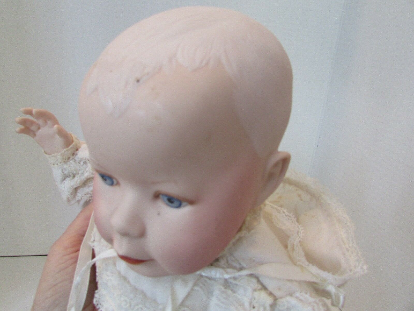 porcelain christening doll