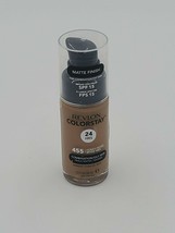 Revlon Colorstay Foundation For Combination/Oily Skin #455 Honey Beige S... - $8.45