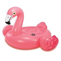 Inflatable floating row toys Red crane Mount Adult children Swimming sur... - $78.20