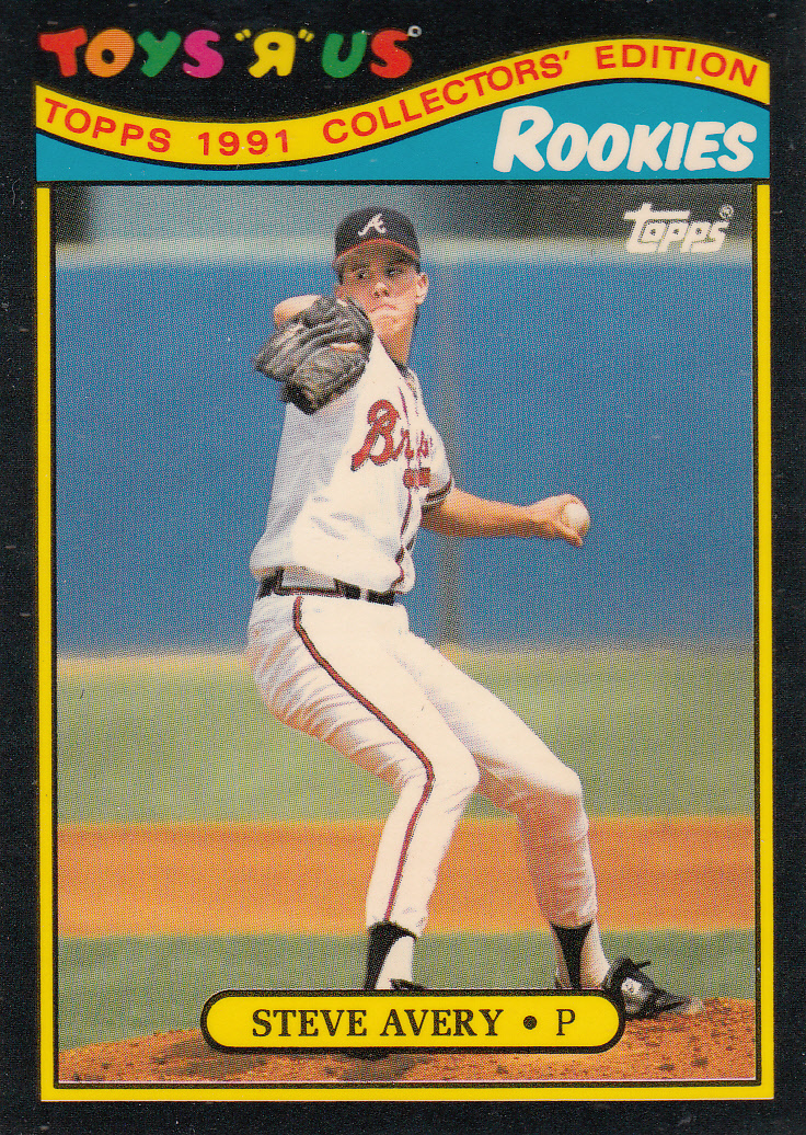 Steve Avery 1991 Topps Toys 