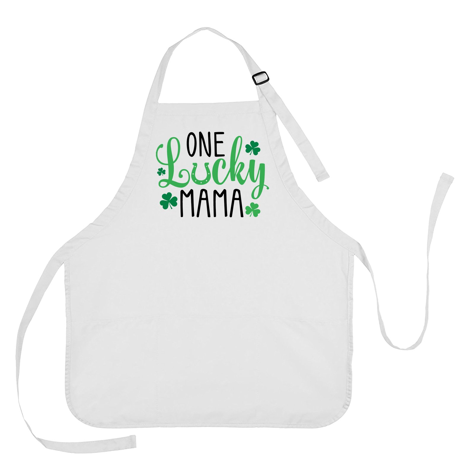 Primary image for One Lucky Mama Apron, St Patricks Day Apron, St Patricks Day Apron for Mom, Iris