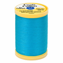 Coats & Clark Thread Parakeet Blue 3 Spools 100% Cotton 225 Yards Each 30 Wt - $8.42