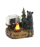 Summerfield Terrace Bear Camp Light-Up Figurine - $45.45