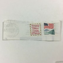 Vintage Feb. 15,,1991 USED Stamp Yosemite Lexington, Nebraska - $4.70